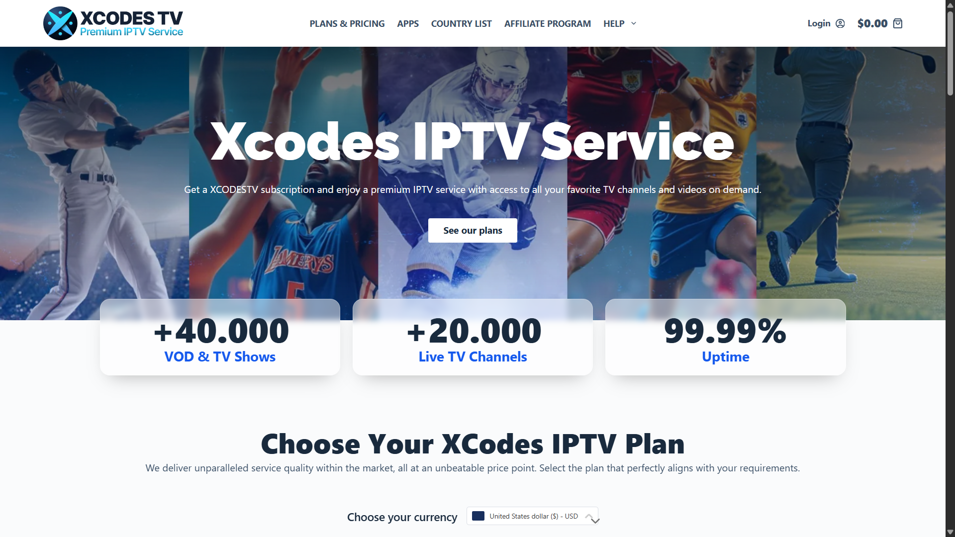 Xcodes TV website banner screenshot